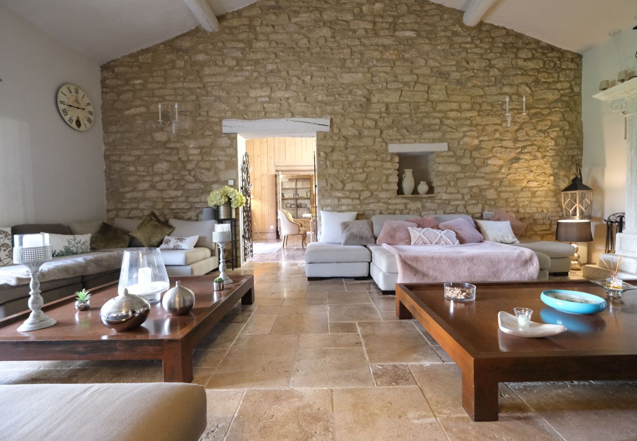 Villa à L´Isle sur la Sorgue - Mas Luxe Piscine chauffée Jacuzzi à L'Isle sur la Sorgue 