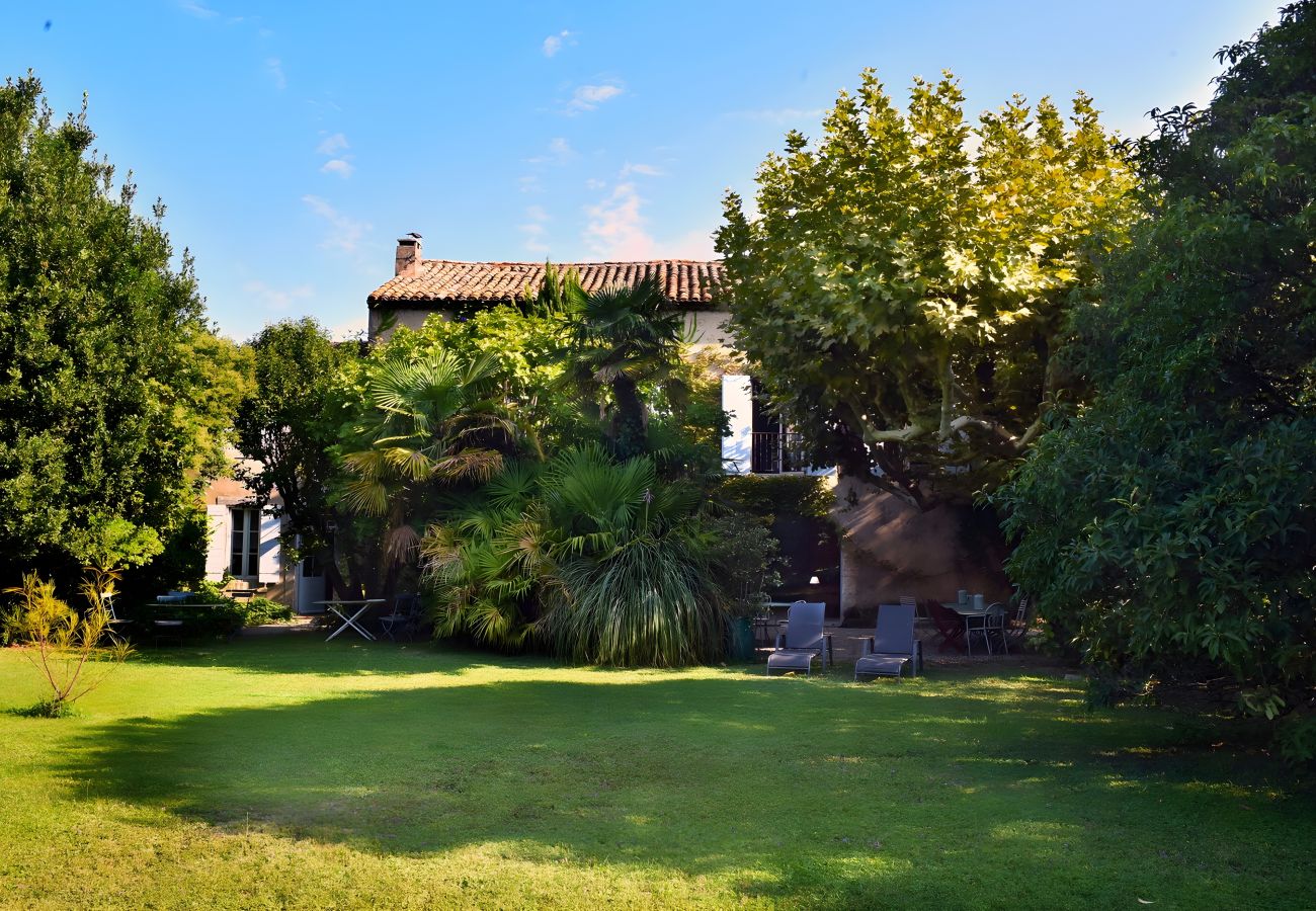 Villa à Saint Remy de Provence - Location Mas Piscine Saint-Rémy-de-Provence 8 pers