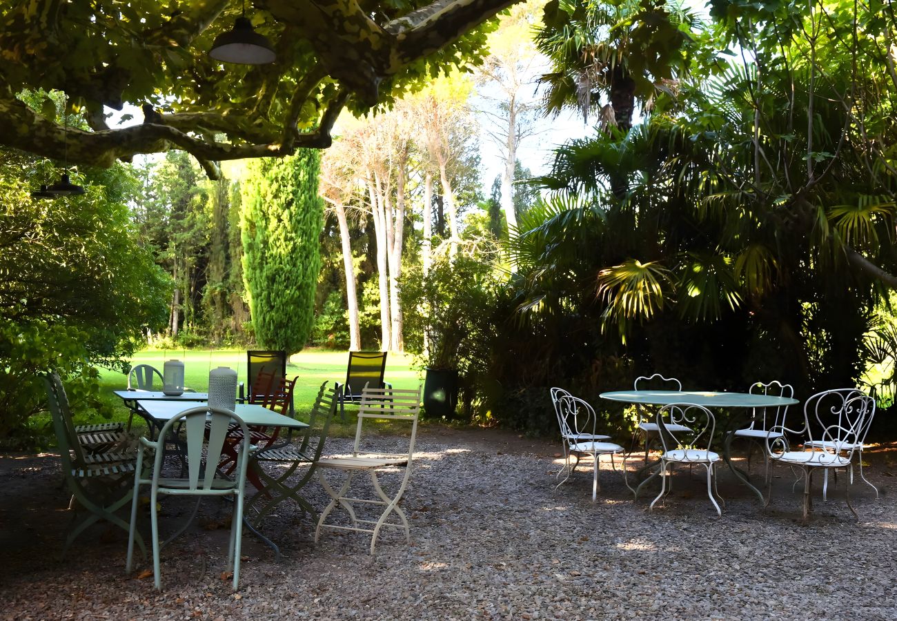 Villa à Saint Remy de Provence - Location Mas Piscine Saint-Rémy-de-Provence 8 pers