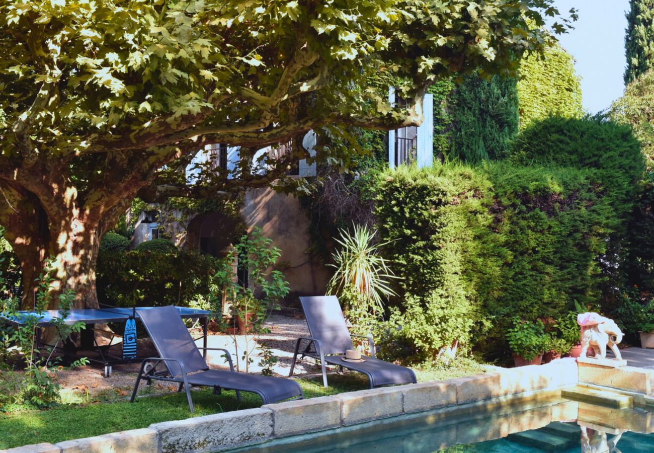 Villa à Saint Remy de Provence - Location Mas Piscine Saint-Rémy-de-Provence 8 pers