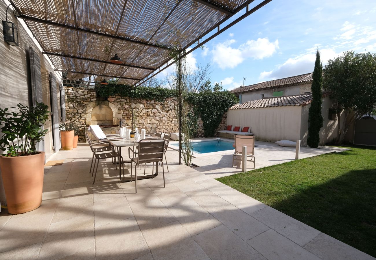 Maison à Mouriès - Coeur de paradis Mouries Alpilles Maison piscine 6 pers