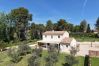 Villa à Saint Remy de Provence - Villa climatisée Piscine chauffée Vue Alpilles St Remy