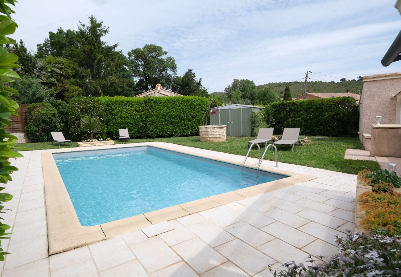 Maison jardin privée 6 pers Eyguières Alpilles