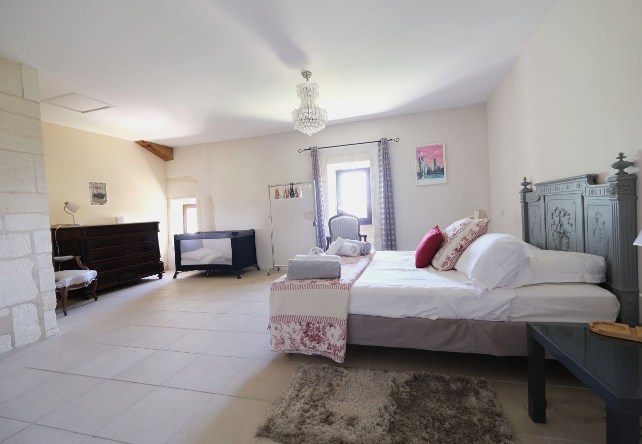 Villa à Maussane-les-Alpilles - Mas avec piscine, vue Maussane les Alpilles, 10 pers