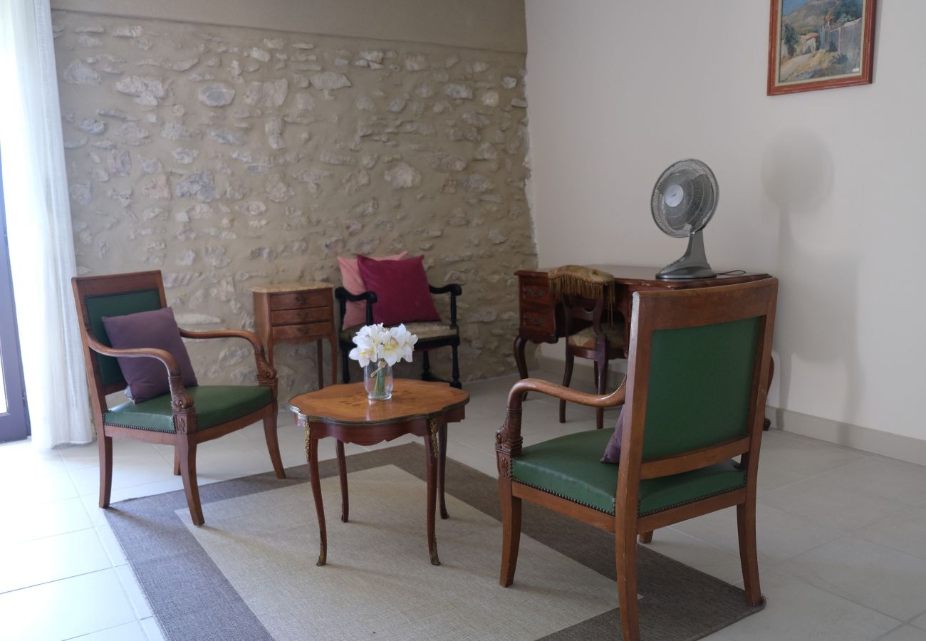 Villa à Maussane-les-Alpilles - Mas avec piscine, vue Maussane les Alpilles, 10 pers