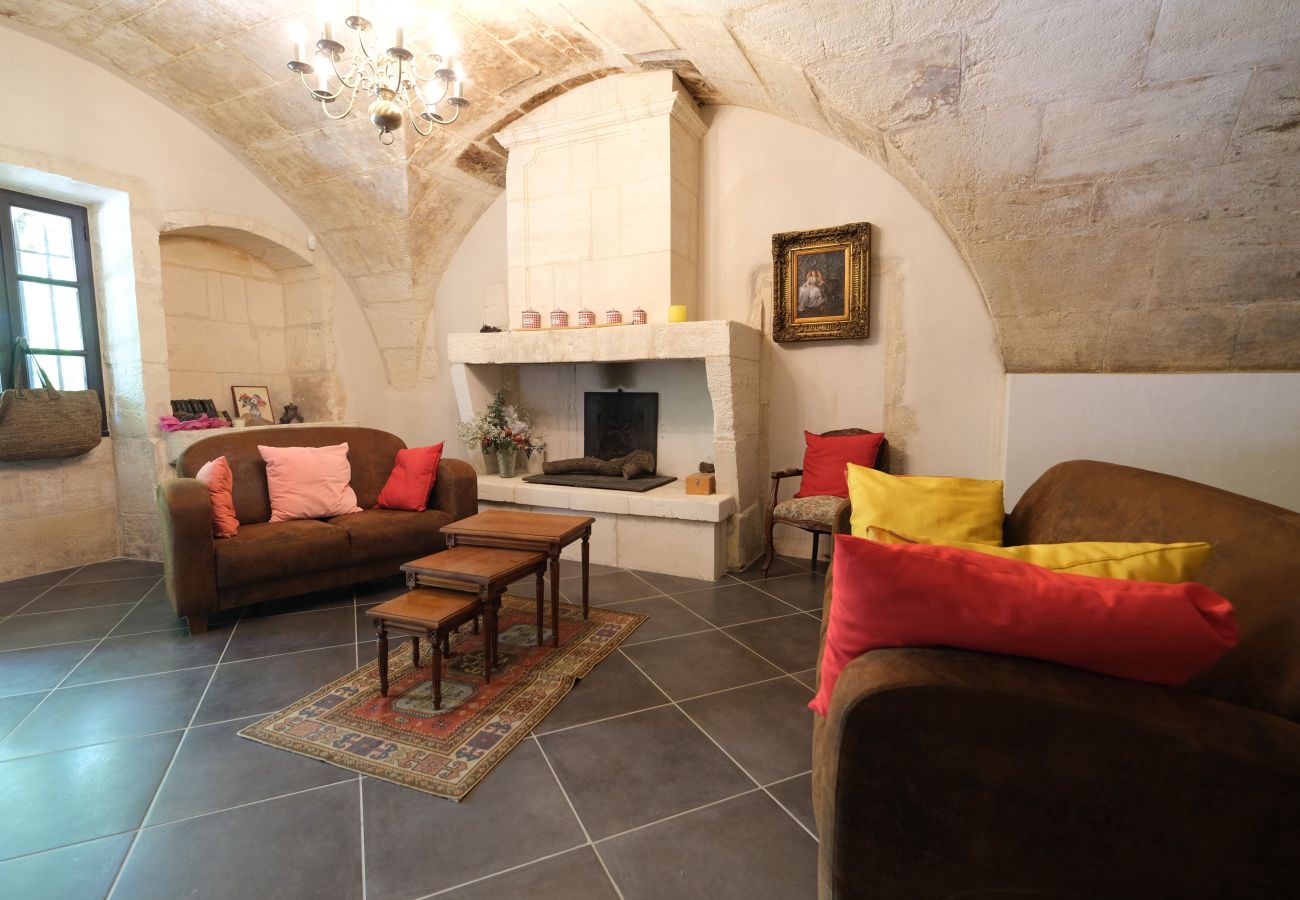 Villa à Maussane-les-Alpilles - Mas avec piscine, vue Maussane les Alpilles, 10 pers