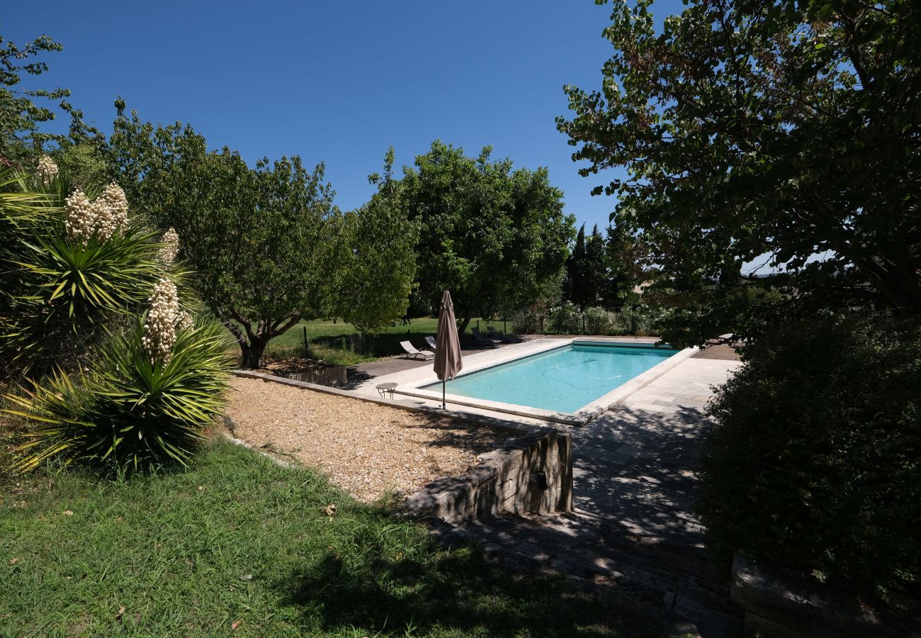 Villa à Maussane-les-Alpilles - Mas avec piscine, vue Maussane les Alpilles, 10 pers