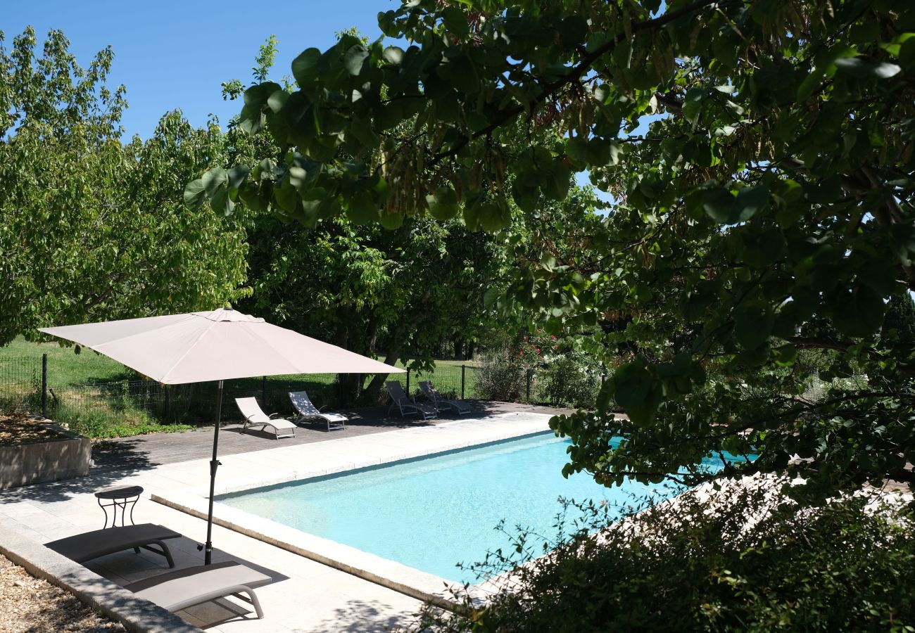 Villa à Maussane-les-Alpilles - Mas avec piscine, vue Maussane les Alpilles, 10 pers