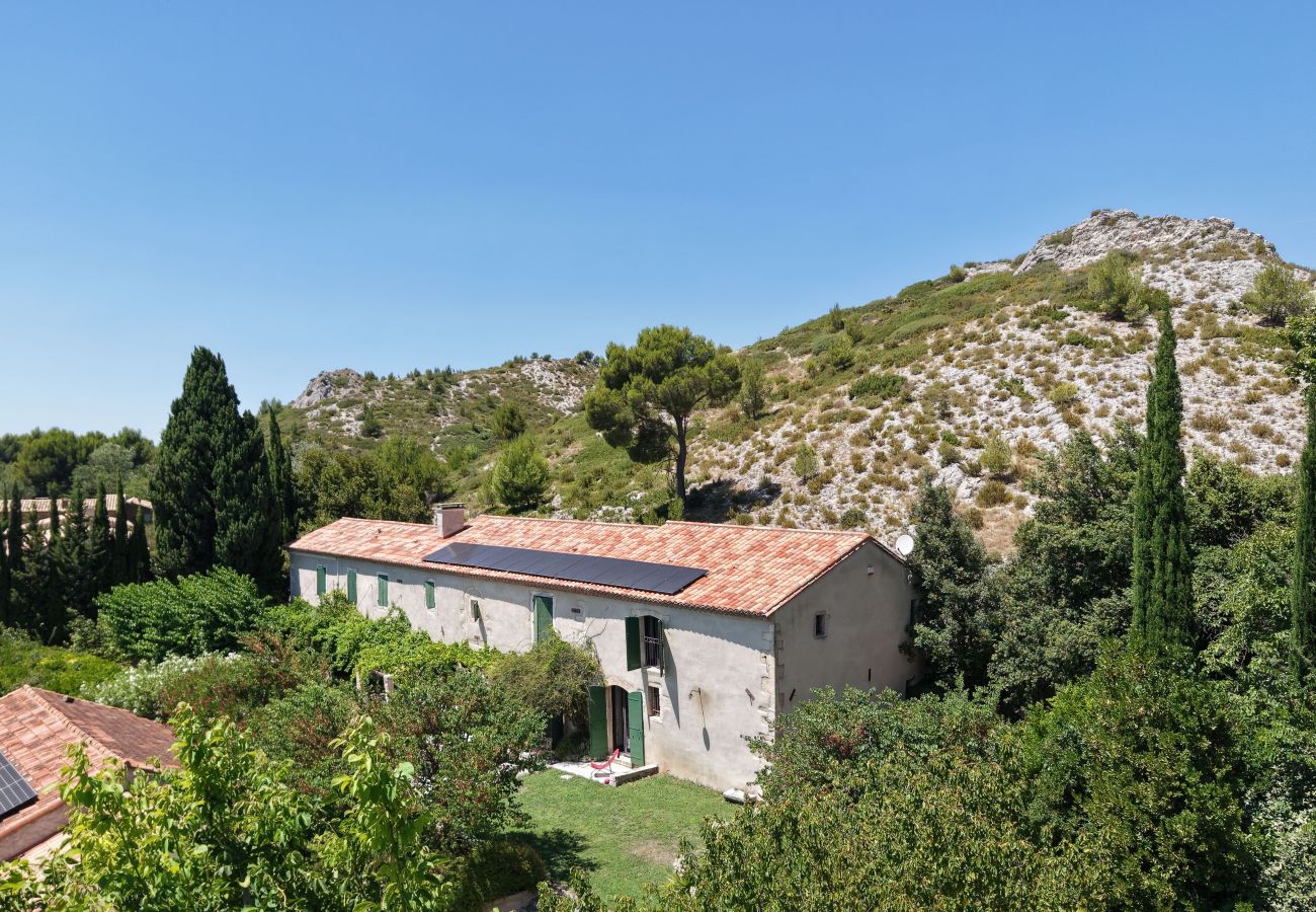 Villa à Maussane-les-Alpilles - Mas avec piscine, vue Maussane les Alpilles, 10 pers