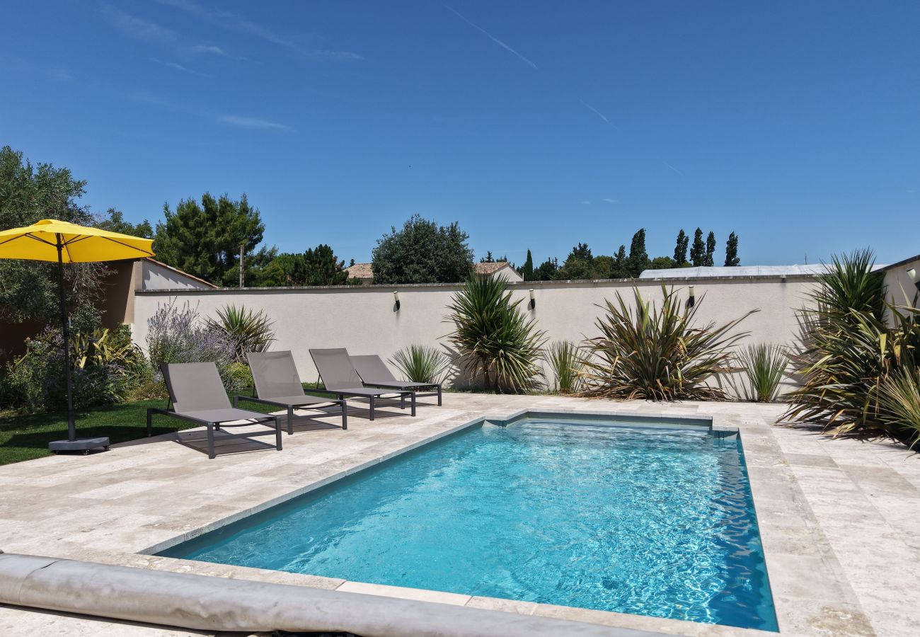 Villa à Carpentras - Villa moderne piscine, vue Ventoux, 6 pers. Carpentras