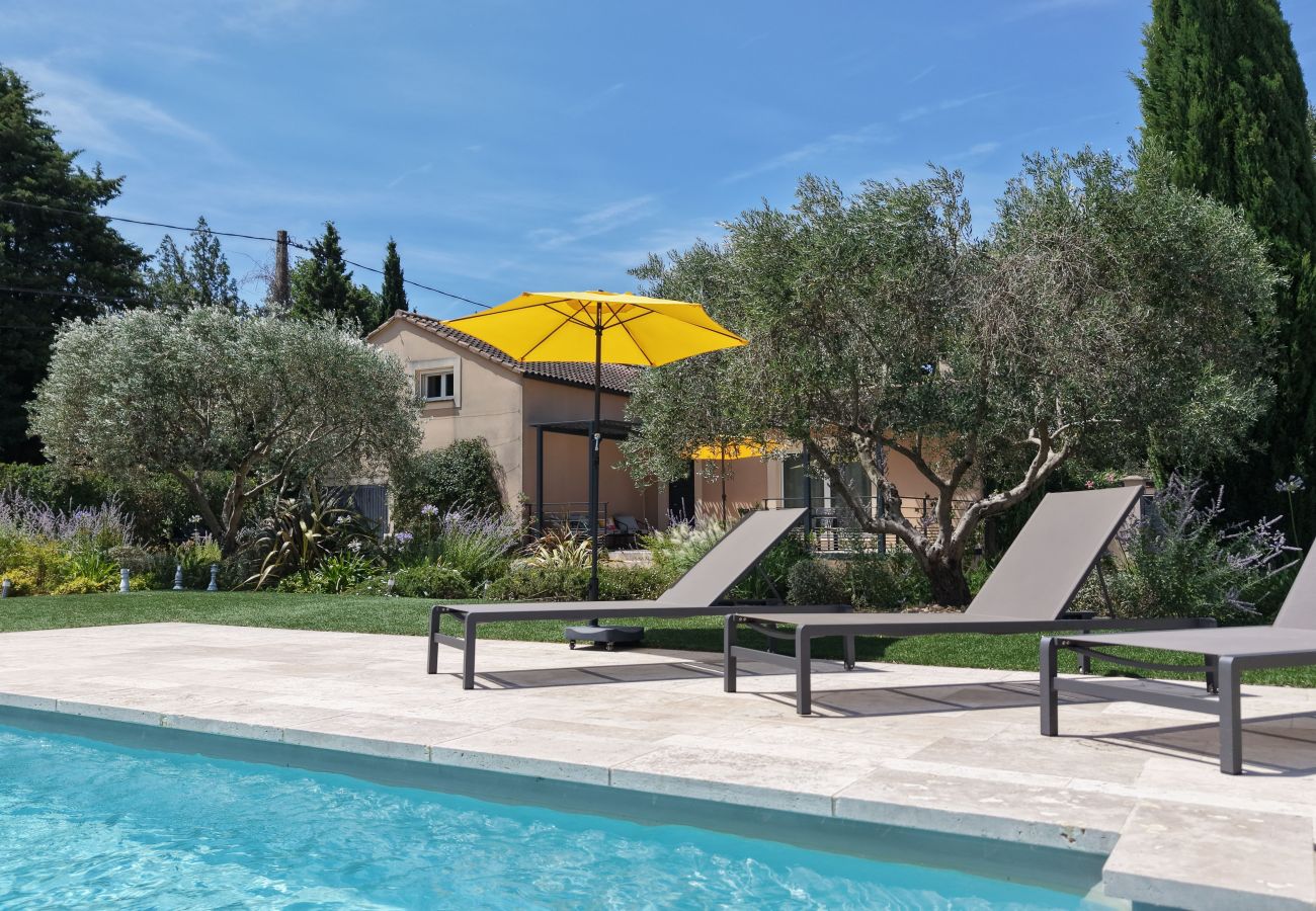 Villa à Carpentras - Villa moderne piscine, vue Ventoux, 6 pers. Carpentras