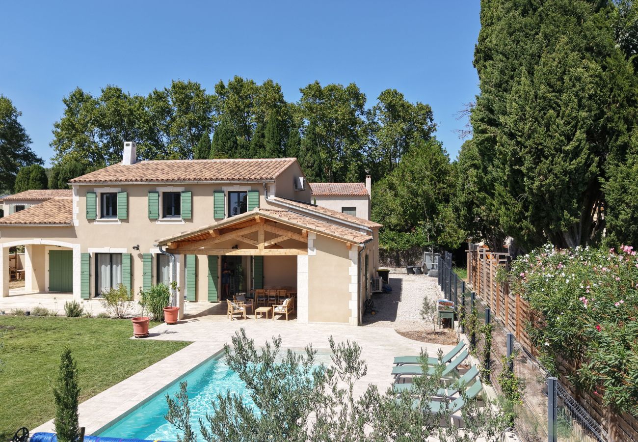 Villa pour famille piscine 8 pers Maussane les Alpilles