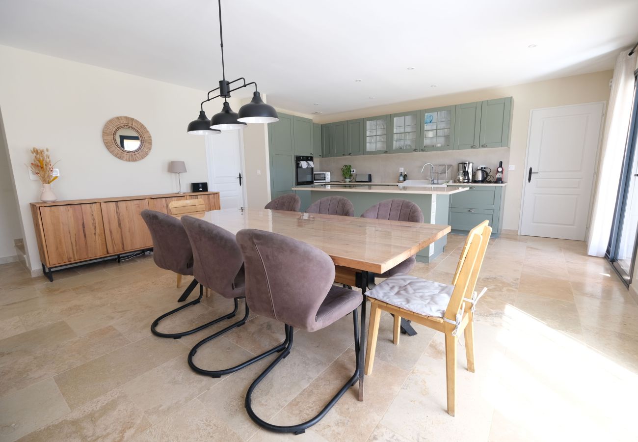 Villa à Paradou - Villa pour famille piscine 8 pers Maussane les Alpilles