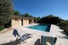 Villa à La Motte-d´Aigues - Villa climatisée vue Luberon piscine chauffée 8 pers